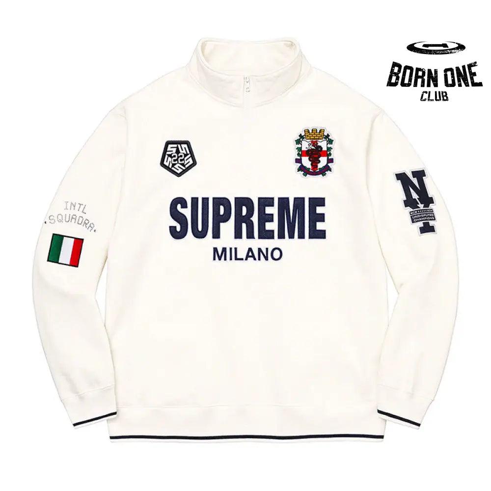 Hoodie Milano Half Zip