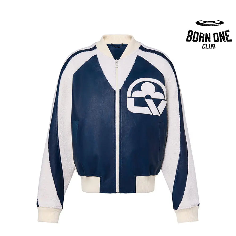 Jacket  Leather Mix Teddy