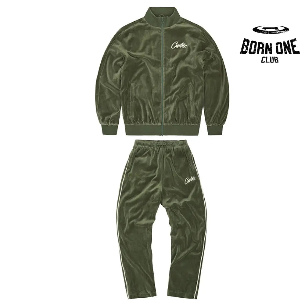 Green Velvet Set