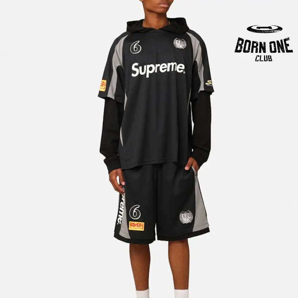 Set Hooded Soccer Black