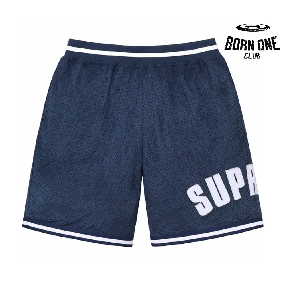 Ultrasuede Blue Shorts