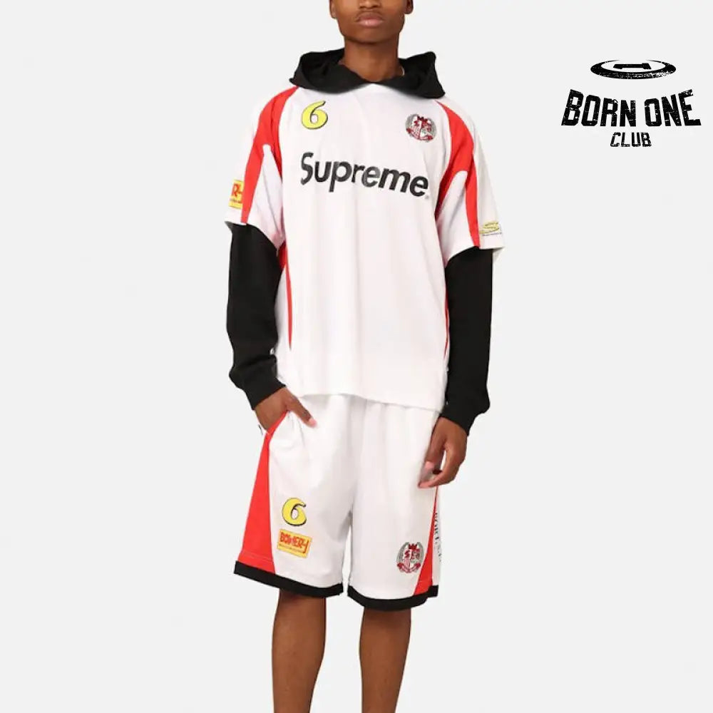Set Hooded Soccer White
