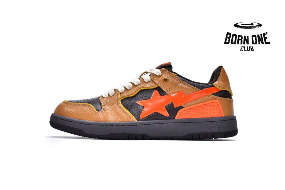 SK8 Sta Black Brown Red