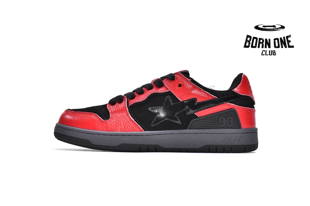 SK8 Sta Black Red