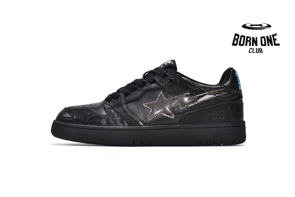 SK8 Sta Black Silver
