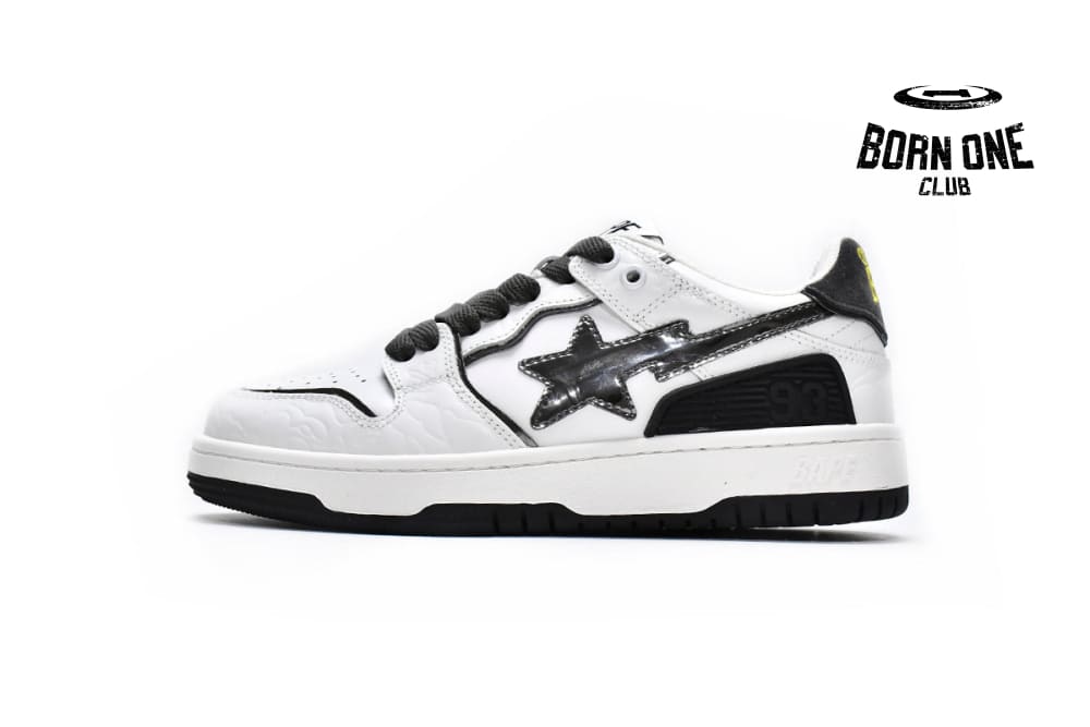 SK8 Sta Black White