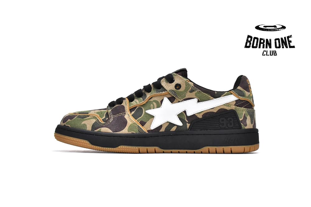 SK8 Sta Green Camo