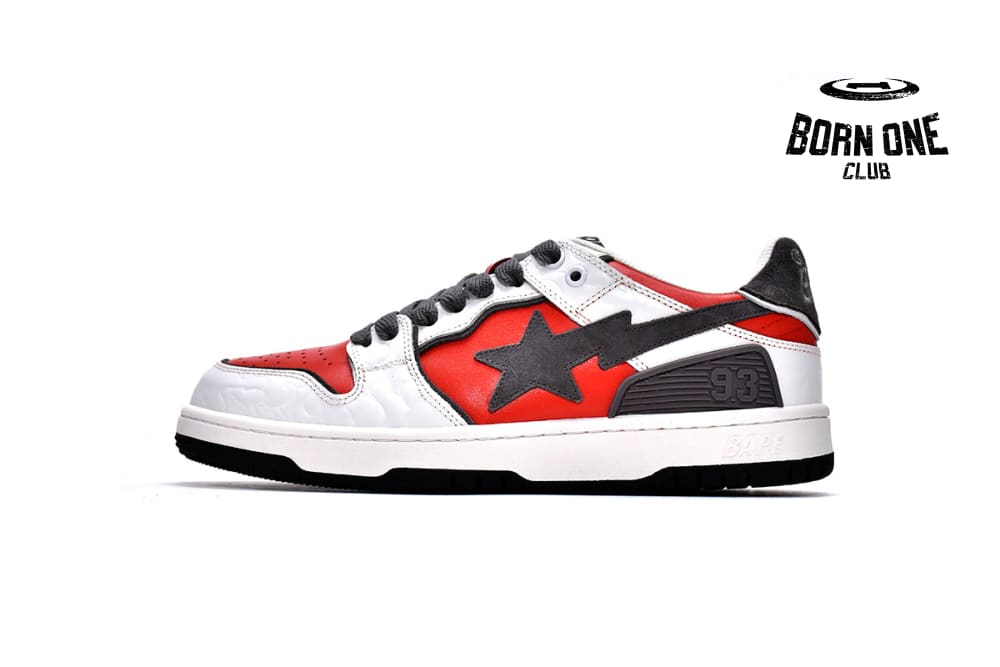 SK8 Sta White Red