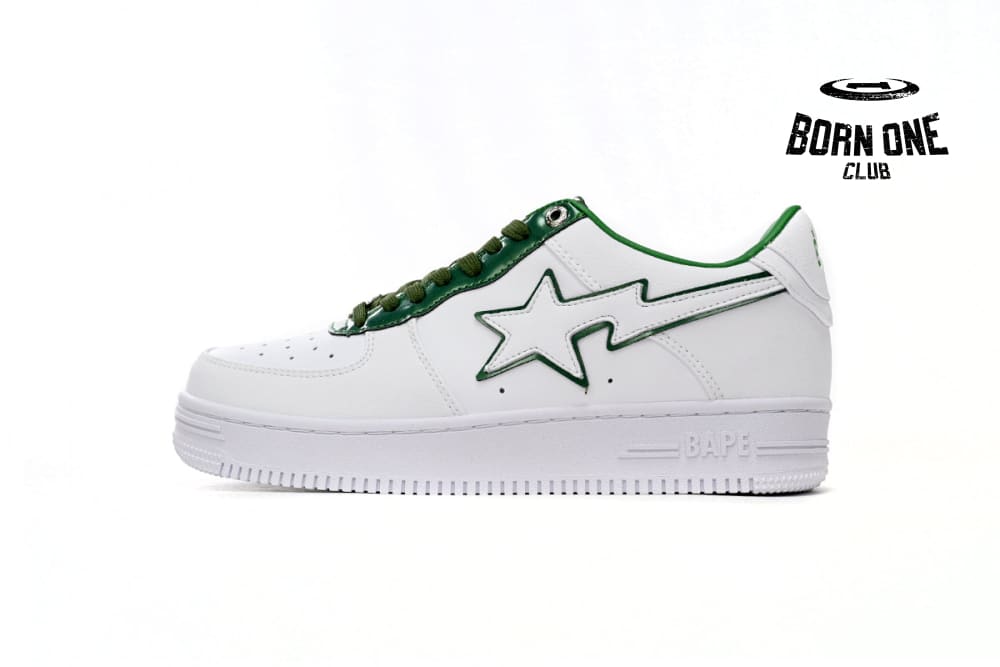Sta Patent Leather White Green 1J30-191-017