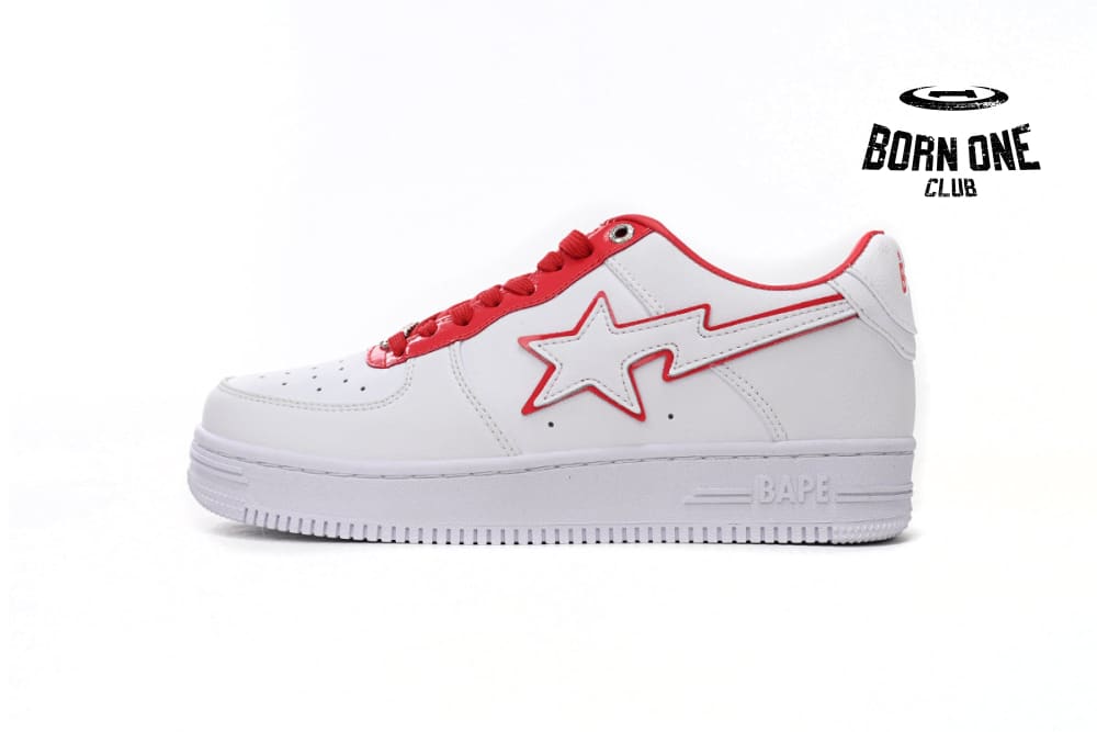 Sta Patent Leather White Red 1J30-191-017/1J30-291-017