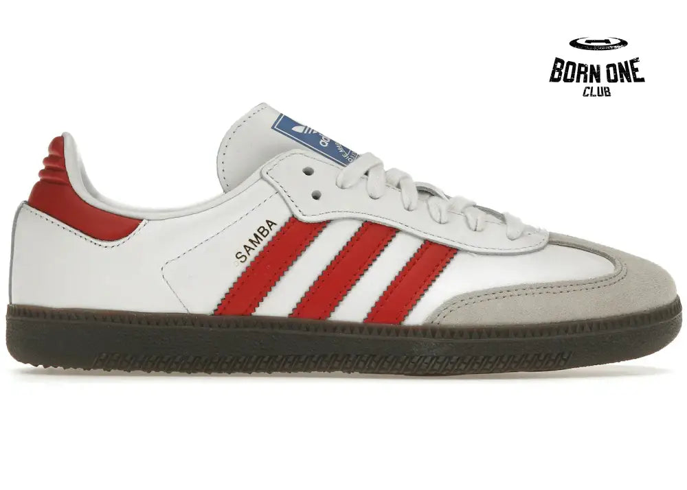 Samba OG White Scarlet