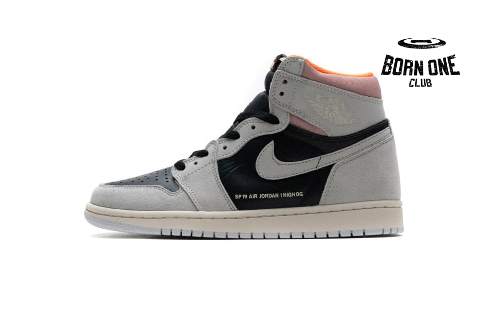 Retro High Neutral Grey Hyper Crimson 555088-018
