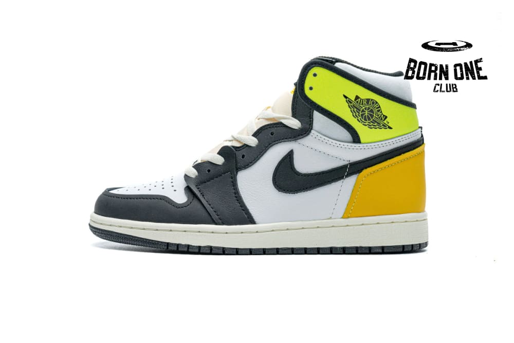 Retro High White Black Volt University Gold 555088-118