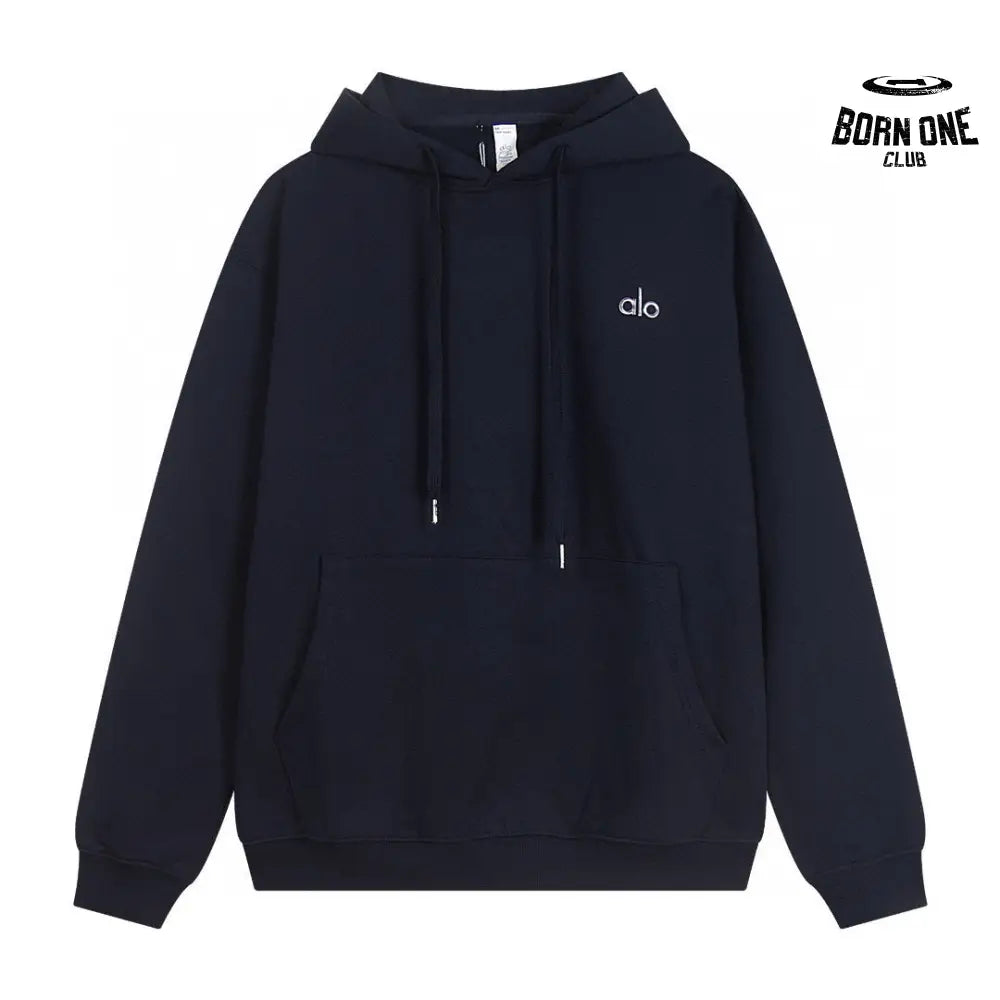 Accolade Cotton-blend French Terry Hoodies K502 Dark Blue