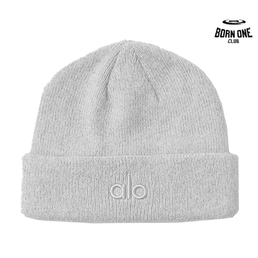 White Logo White Notable Beanie