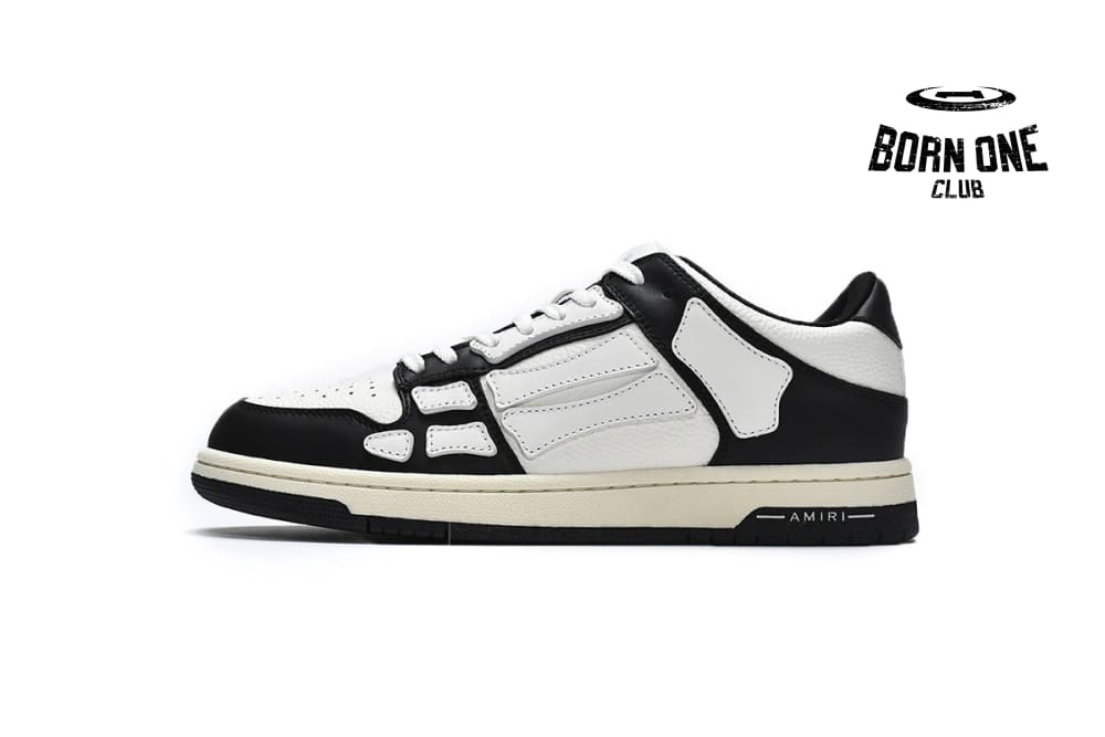 Skel Top Low Black White MFS003-004