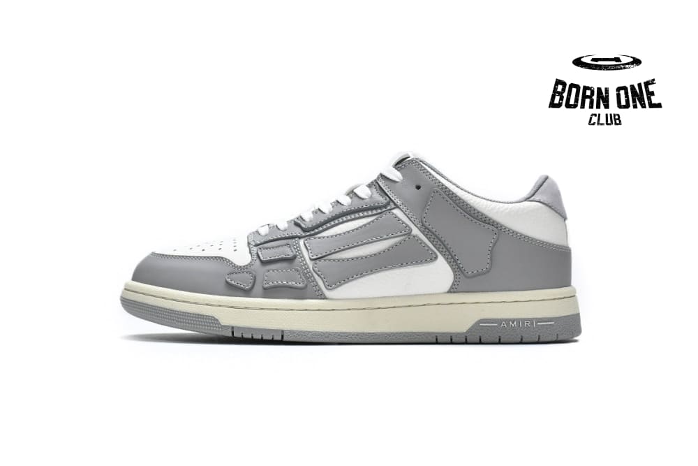 Skel Top Low White Gray MFS003-043