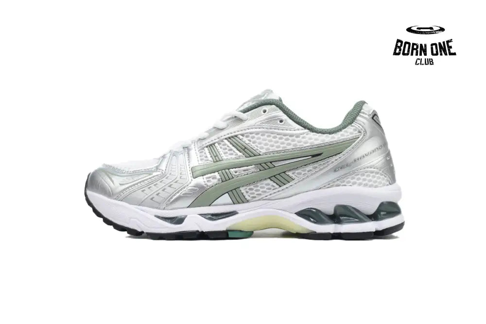 Gel-Kayano 14 White Pure Silver Slate Grey Sage