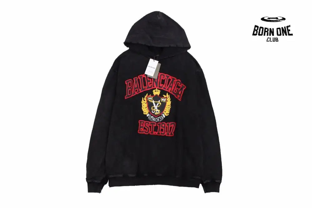 Black Crest Hoodie