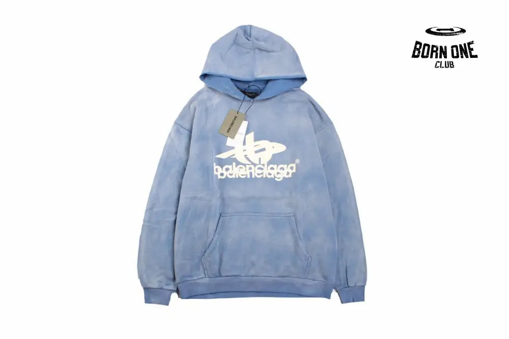 Blue Graphic Hoodie Hoodie