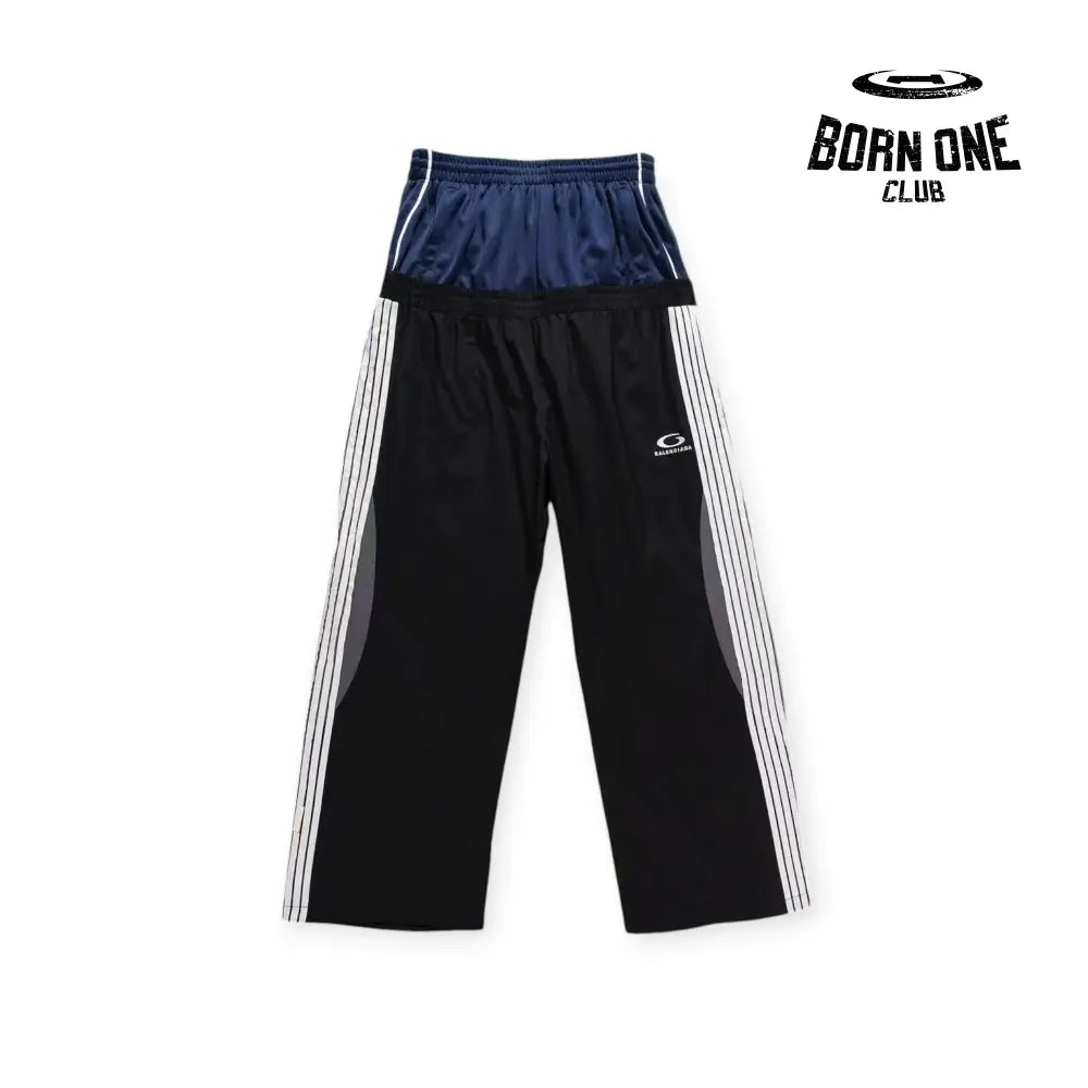 Cut-Up Pants Tracksuit Black
