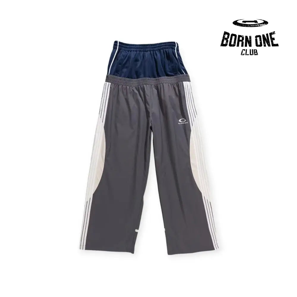 Cut-Up Pants Tracksuit Grey