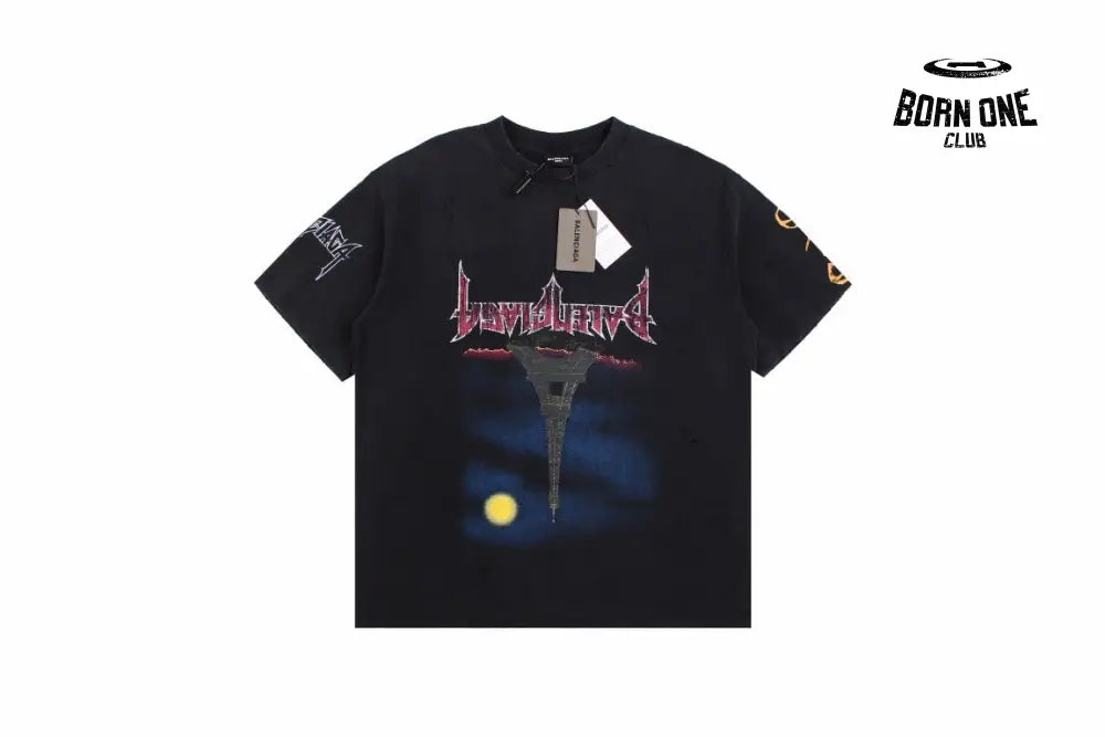 "Devil's Eiffel Tower" Graphic T-Shirt