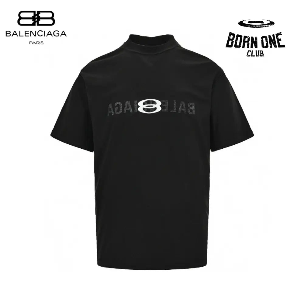 Reflective Logo Black T-Shirt