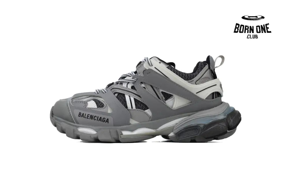Track Sneaker Grey White Black