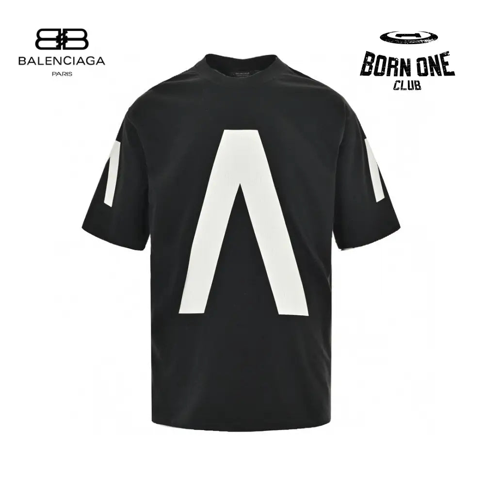 White Logo Graphic T-Shirt