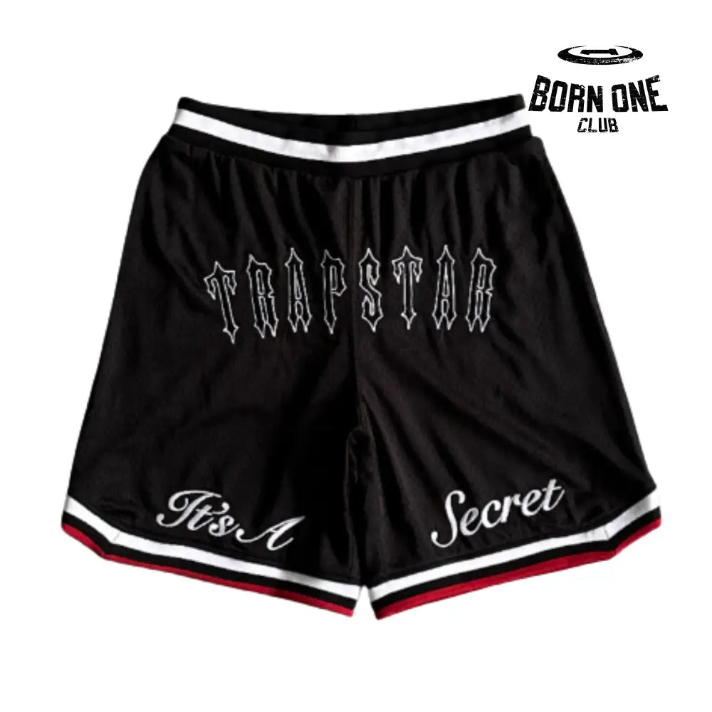 Mesh Black Shorts