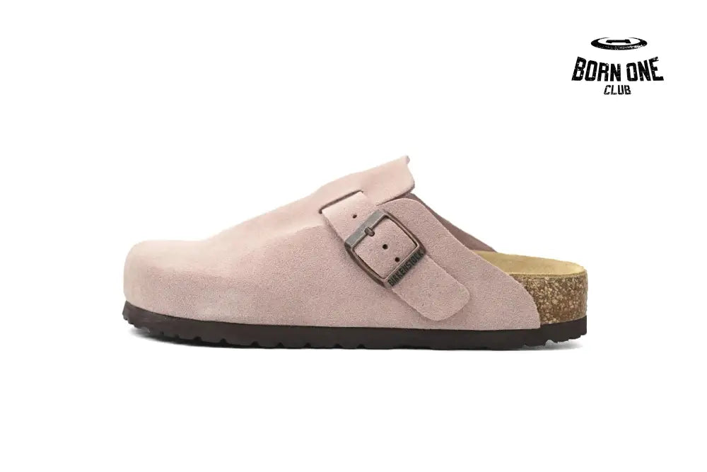Boston Suede Leather Light Rose
