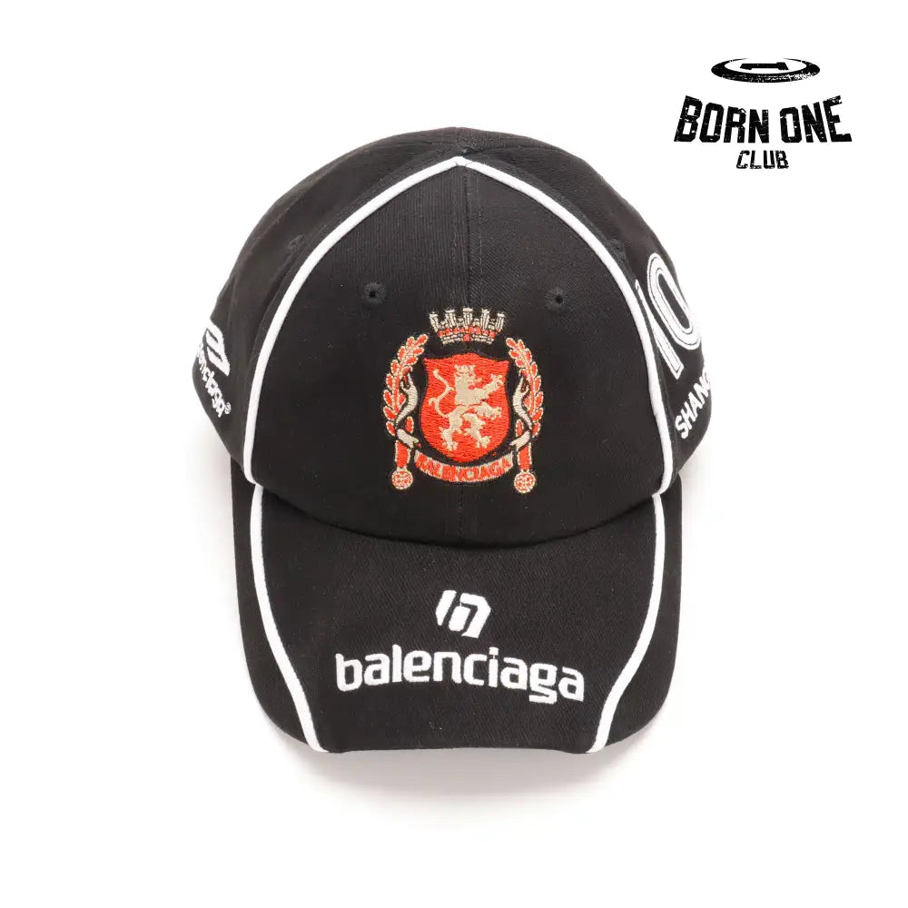Paris Soccer Cap in Black