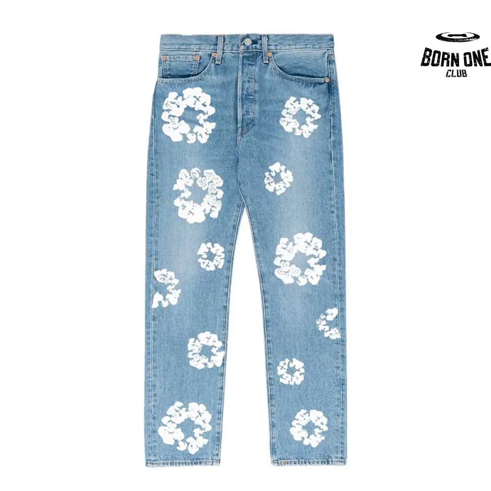 Pants x Levi's Cotton Wreath Jeans Light Wash