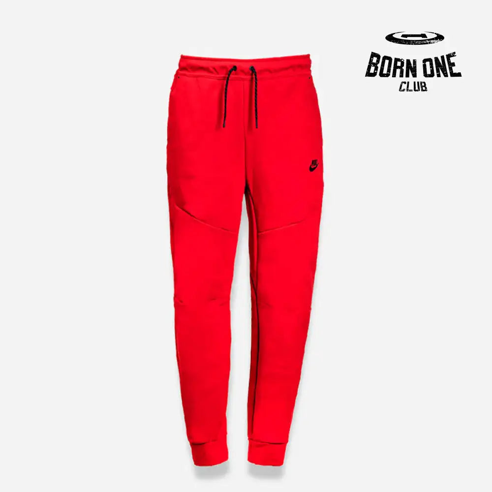 Red Tech Fleece Pants
