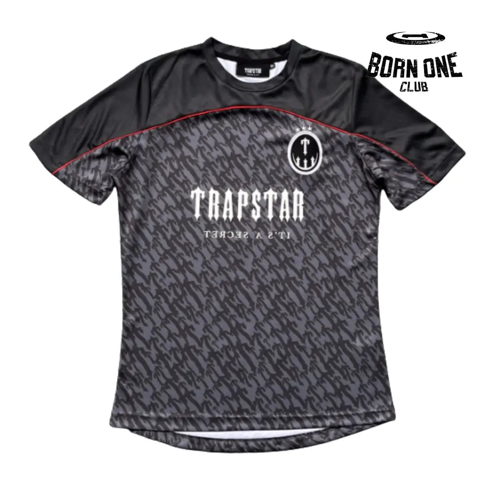 T-Shirt Football Grey & Red