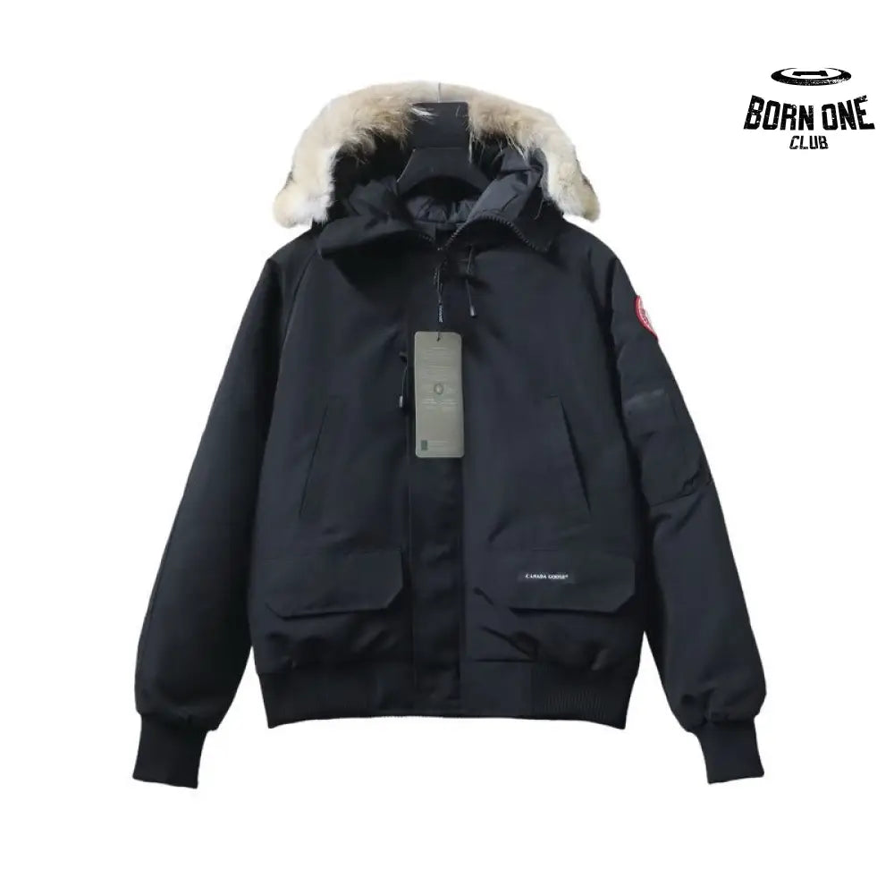 Chilliwack Bomber Jacket Short Down Jacket PBI Black