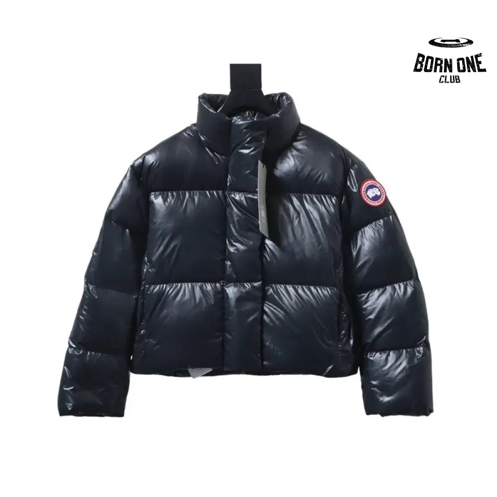 Cypress Cropped Puffer Black