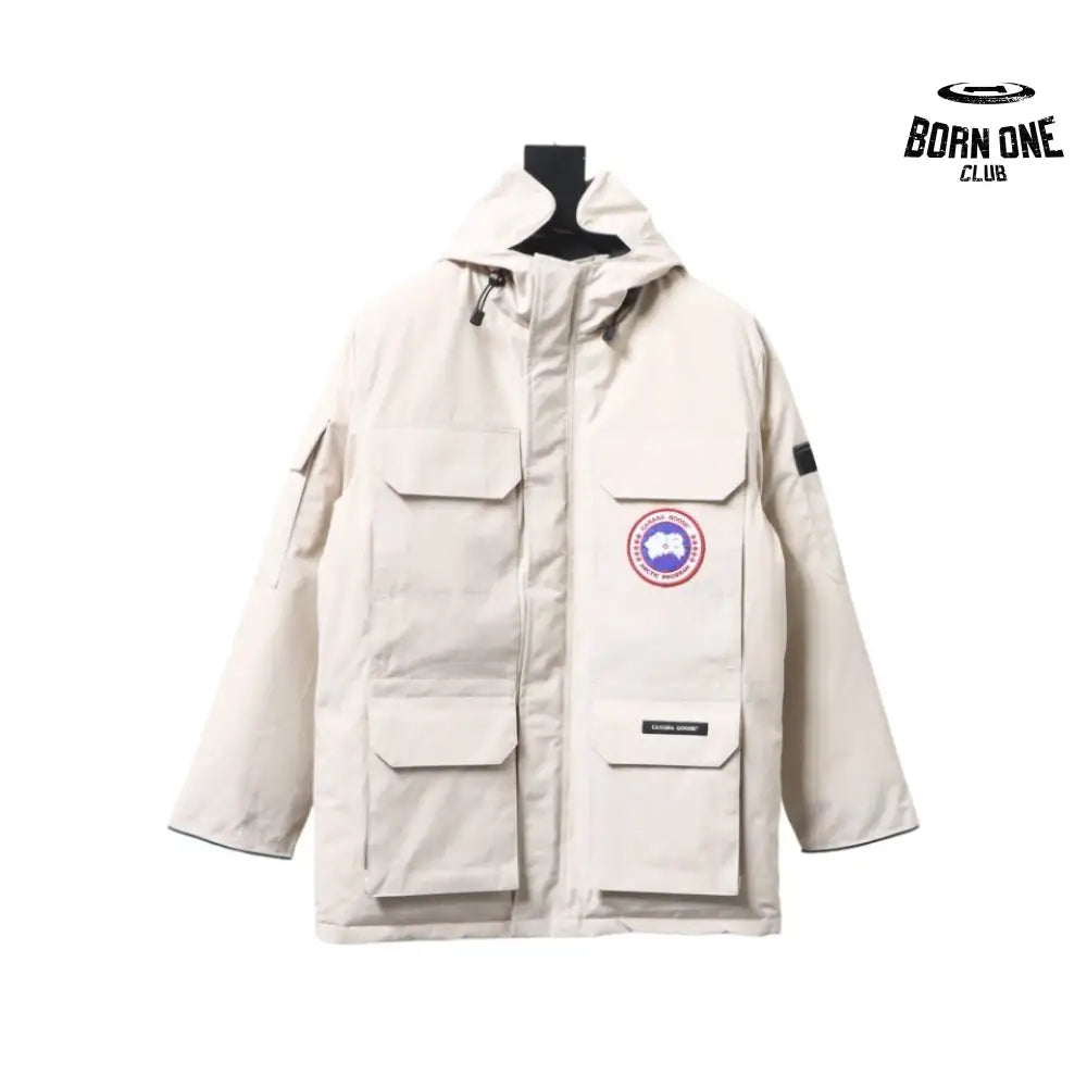 Expedition Down Parka White