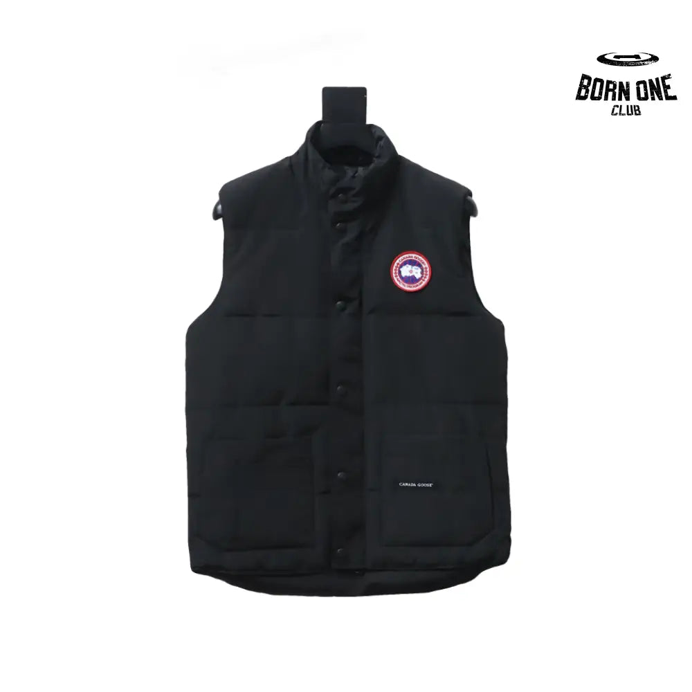 Freestyle Crew Vest Black