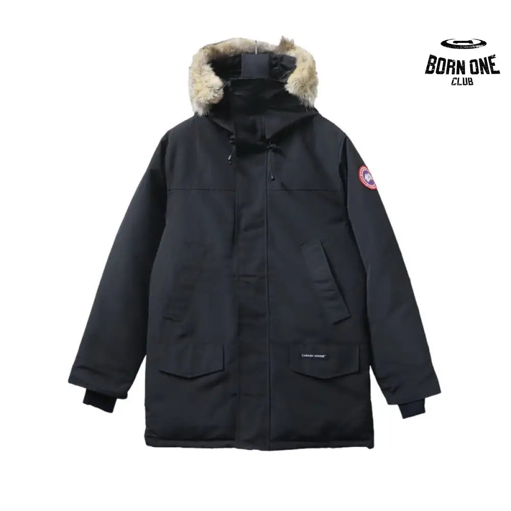 Langford Parka Mid-Length Black