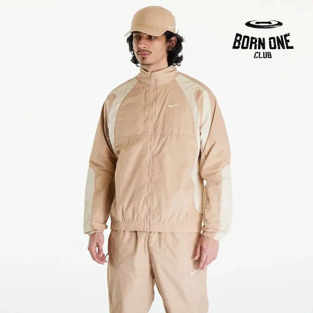 Set Woven Track Beige Sand/Light Brown Jacket and Pants