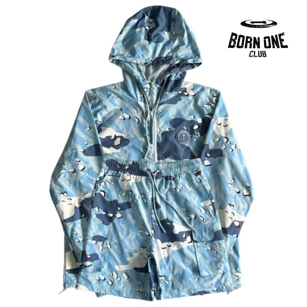 Set Camo Windbreaker Suit