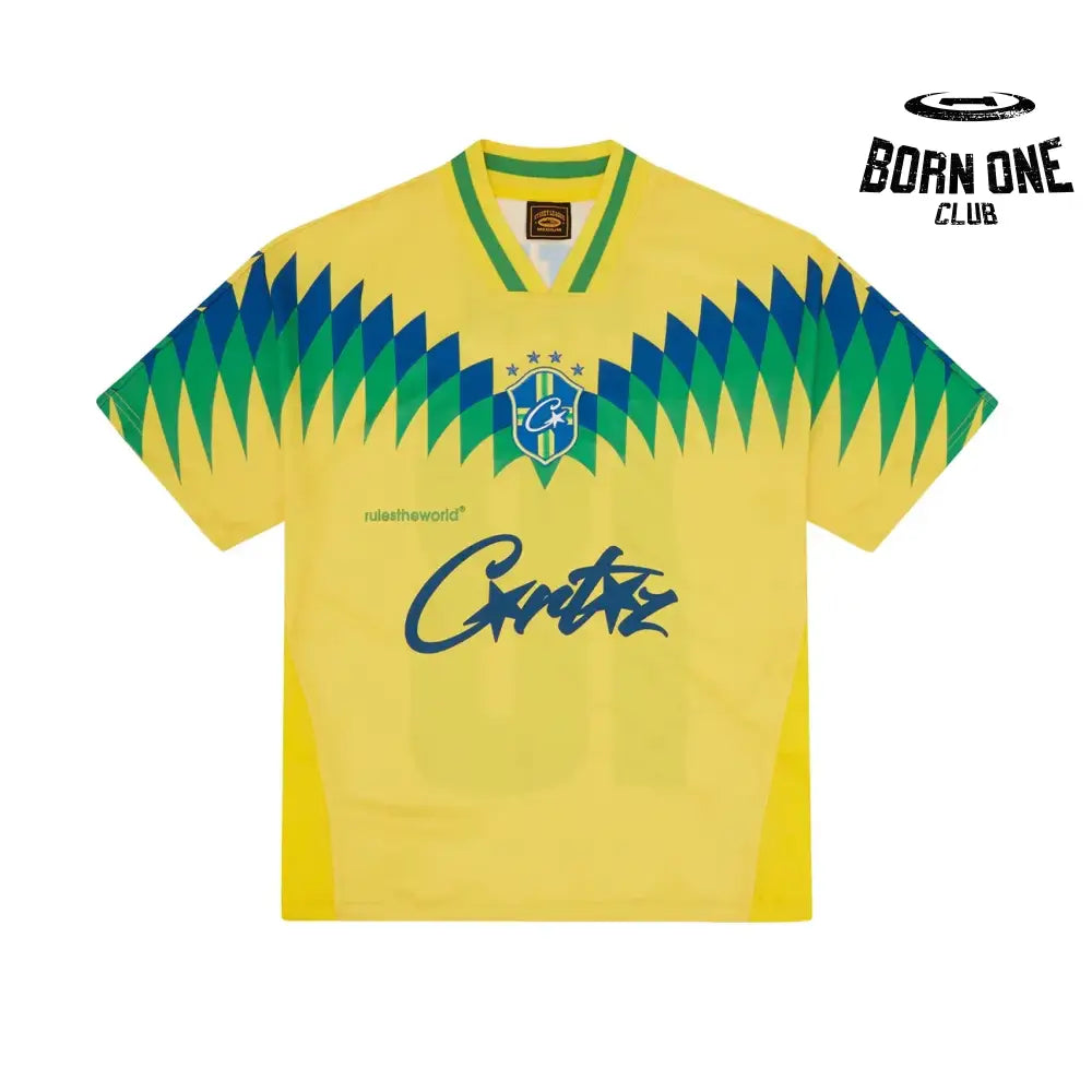 T-Shirt Futebol Brasil Yellow