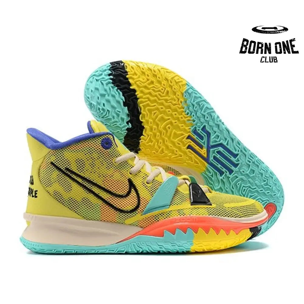 KYRIE 7 x 1 WORLD 1 PEOPLE YELLOW