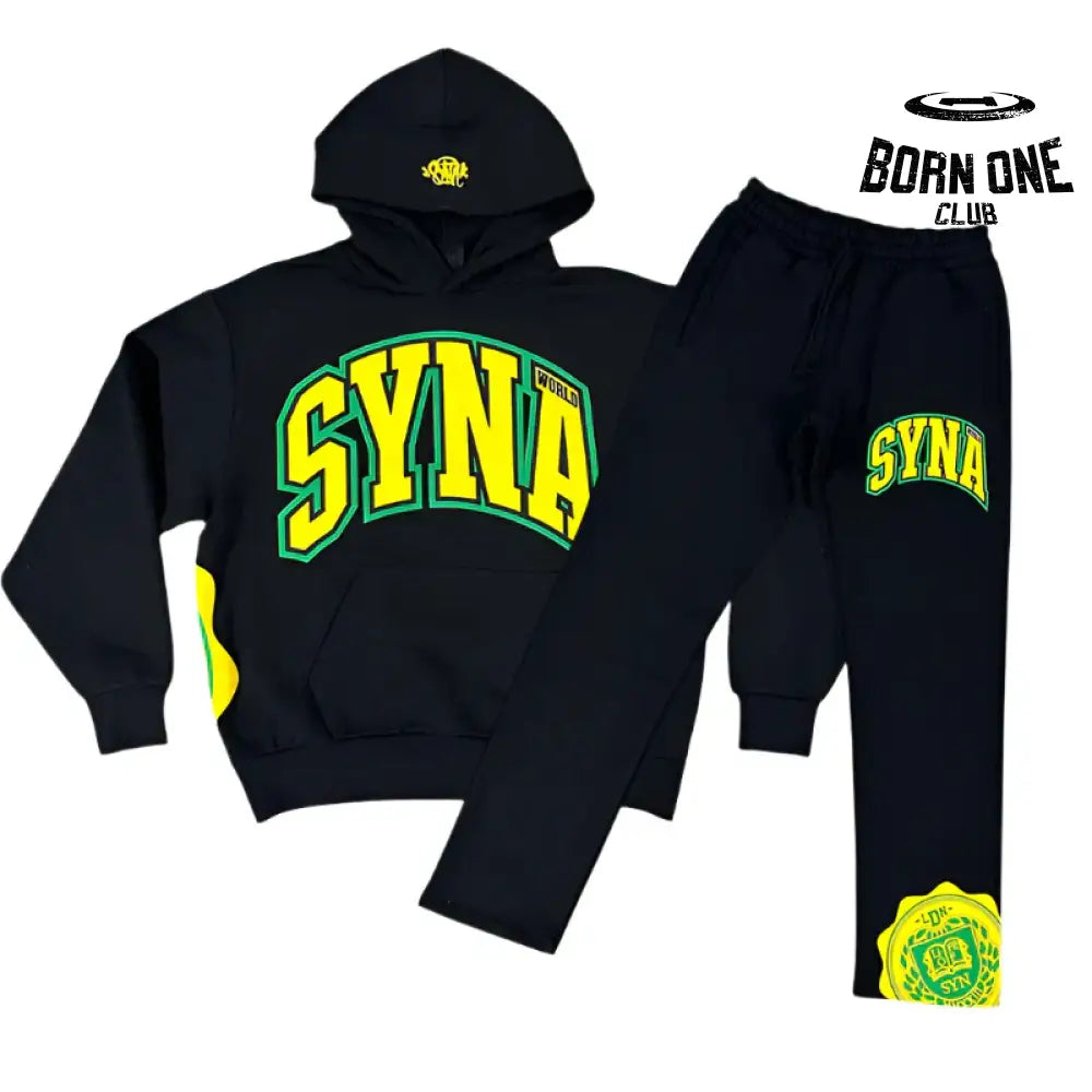 Set World College Logo Black/Yellow