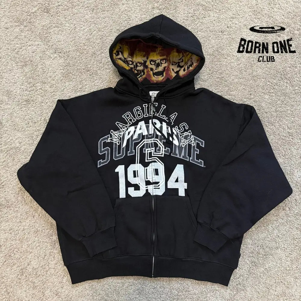 Maison Margiela Zip-Up Black