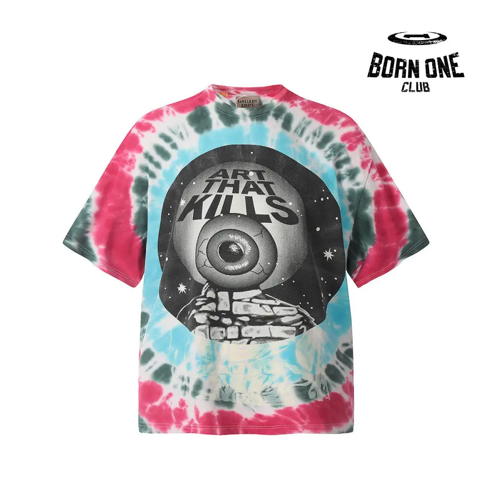 "tie-dye" T-shirt