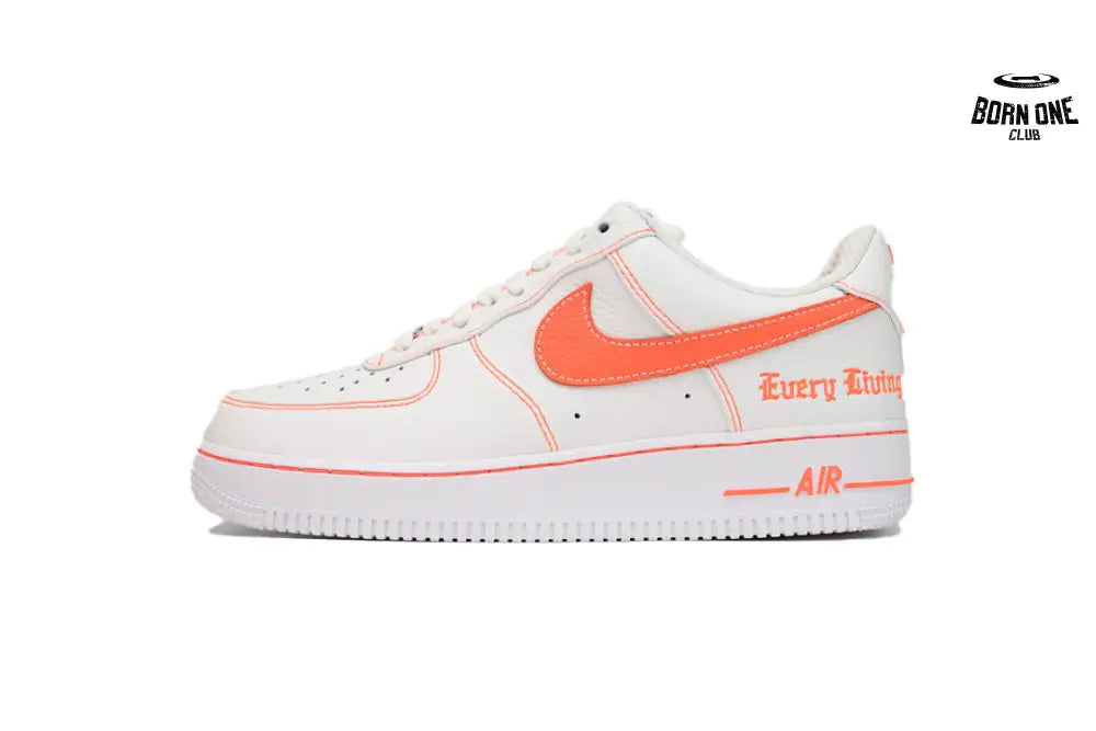 Force One Low Vlone "White/Orange"