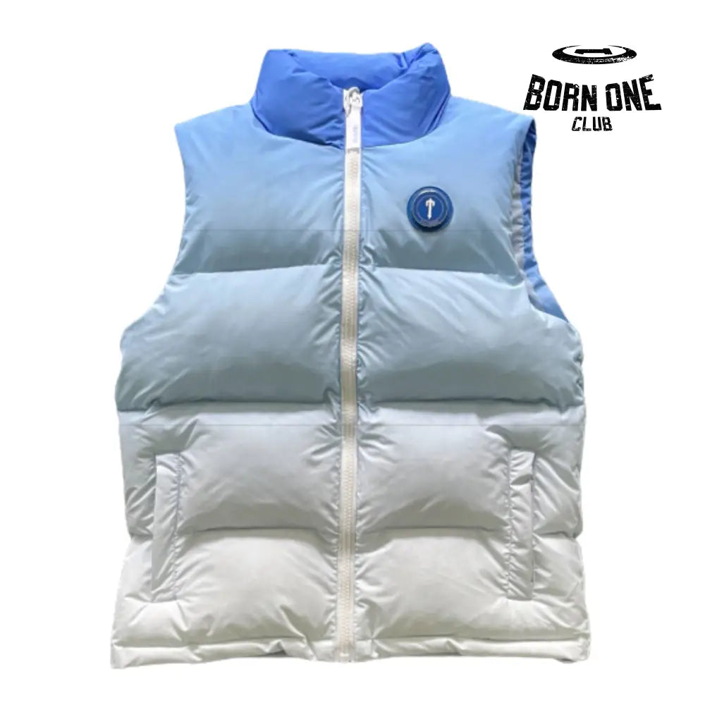 Jacket Vest Irongate Badge Gilte Ice Blue